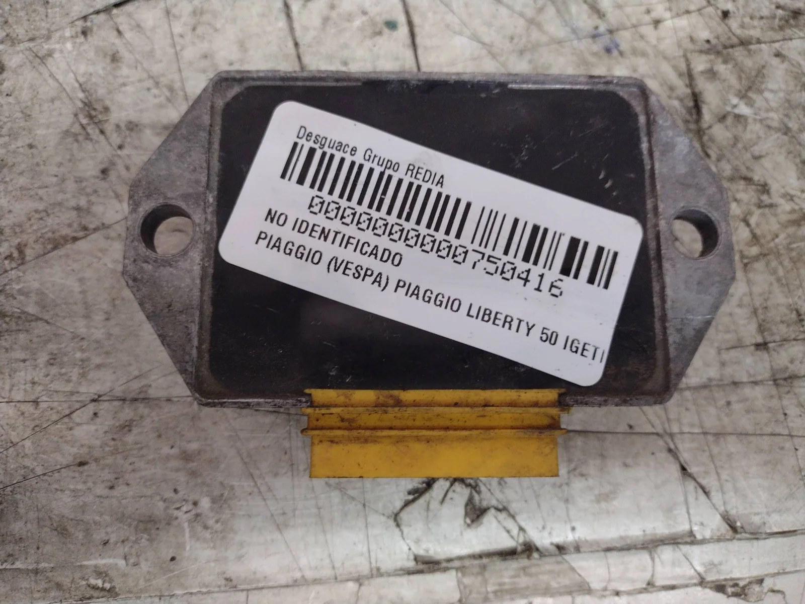 Foto de REGULADOR DE CORRIENTE PIAGGIO (VESPA) LIBERTY 50 I-GET