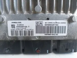 Foto de CENTRALITA MOTOR UCE CITROEN C4 PICASSO 2.0 HDi FAP CAT (RHR / DW10BTED4) (136 CV / 100 KW) referencia SW9664287480 foto 2