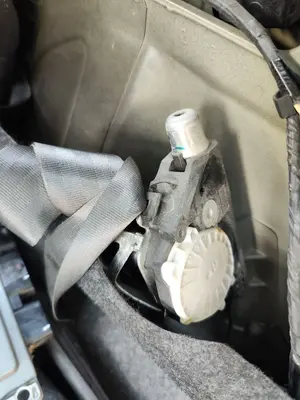 Foto de CINTURON SEGURIDAD TRASERO DERECHO RENAULT CLIO III 1.2 16V (75 CV / 55 KW)