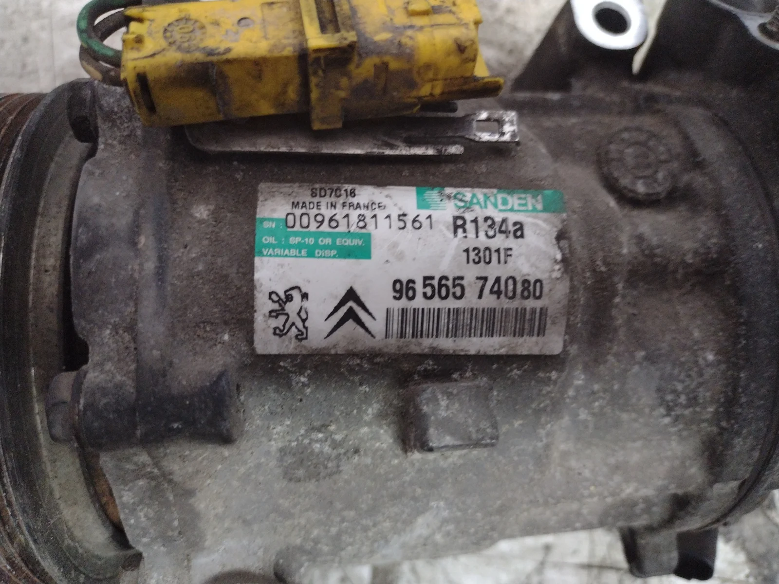 Foto de COMPRESOR AIRE ACONDICIONADO PEUGEOT 407 referencia 9656574080