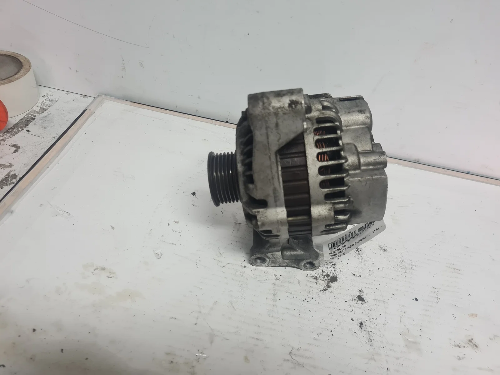 Foto de ALTERNADOR FORD FIESTA (CBK) 1.4 16V CAT (80 CV / 59 KW) referencia A005TA7792