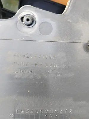 Foto de GUARNECIDO PUERTA DELANTERA DERECHA NISSAN MICRA (K12E) 1.2 CAT (65 CV / 48 KW) referencia 80922AX100A foto 3