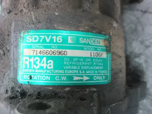 Foto de COMPRESOR AIRE ACONDICIONADO CITROEN XSARA COUPE referencia SD7V161106F foto 4