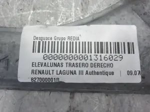 Foto de ELEVALUNAS TRASERO DERECHO RENAULT LAGUNA III BERLINA 2.0 dCi Diesel CAT (131 CV / 96 KW) referencia 827000001R foto 7