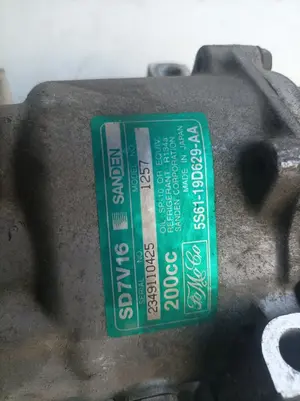 Foto de COMPRESOR AIRE ACONDICIONADO FORD FUSION (CBK) referencia 5S6119D629 foto 3