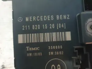 Foto de CENTRALITA CIERRE MERCEDES-BENZ CLASE E (BM 211) BERLINA referencia 2118201526 foto 3