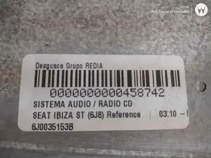 Foto de SISTEMA AUDIO / RADIO CD SEAT IBIZA ST (6J8) referencia 6J0035153 foto 6