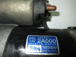 Foto de MOTOR ARRANQUE HYUNDAI MATRIX (FC) referencia TM000A33401 foto 6