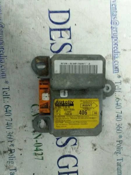 Foto de CENTRALITA AIRBAG PEUGEOT 406 BERLINA (S1/S2) 2.0 HDi CAT (90 CV / 66 KW) referencia 550725200