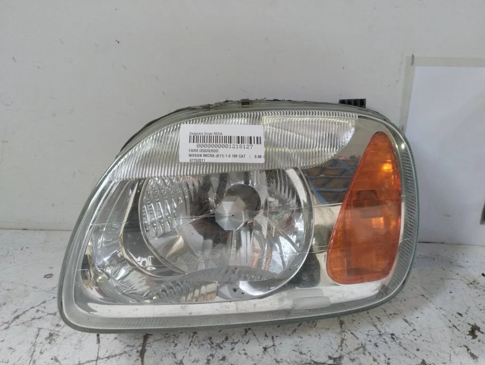 Foto de FARO IZQUIERDO NISSAN MICRA (K11) referencia 67752011