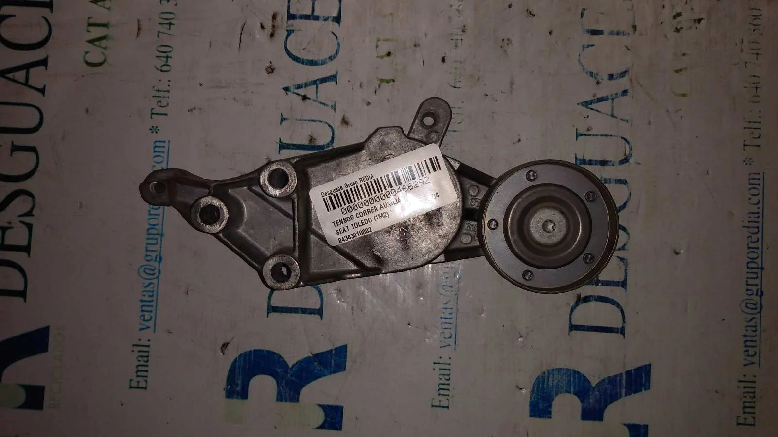 Foto de TENSOR CORREA AUXILIAR SEAT TOLEDO (1M2) referencia 04343010002