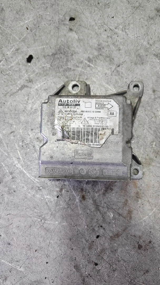 Foto de CENTRALITA AIRBAG CITROEN C3 1.4 HDi (68 CV / 50 KW) referencia 9673657880