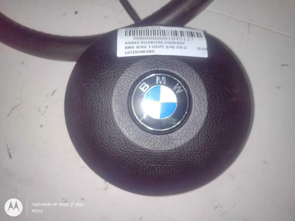 Foto de AIRBAG DELANTERO IZQUIERDO BMW SERIE 3 COUPE (E46) 2.0 16V (143 CV / 105 KW) referencia 33675789101Q