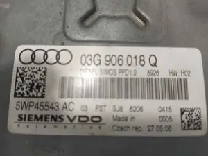 Foto de CENTRALITA MOTOR UCE AUDI A3 (8P1) 2.0 TDI (140 CV / 103 KW) referencia 5WP45543AC foto 2