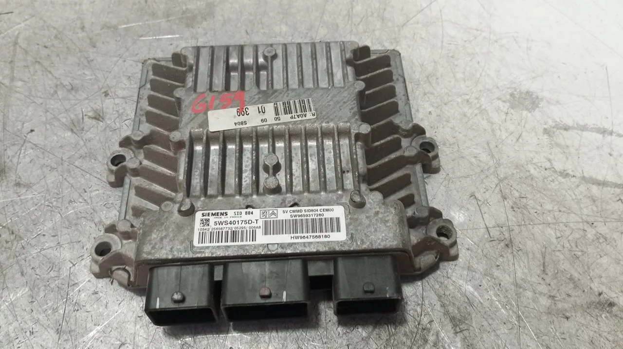 Foto de CENTRALITA MOTOR UCE PEUGEOT 1007 1.4 HDi (68 CV / 50 KW) referencia 9647568180