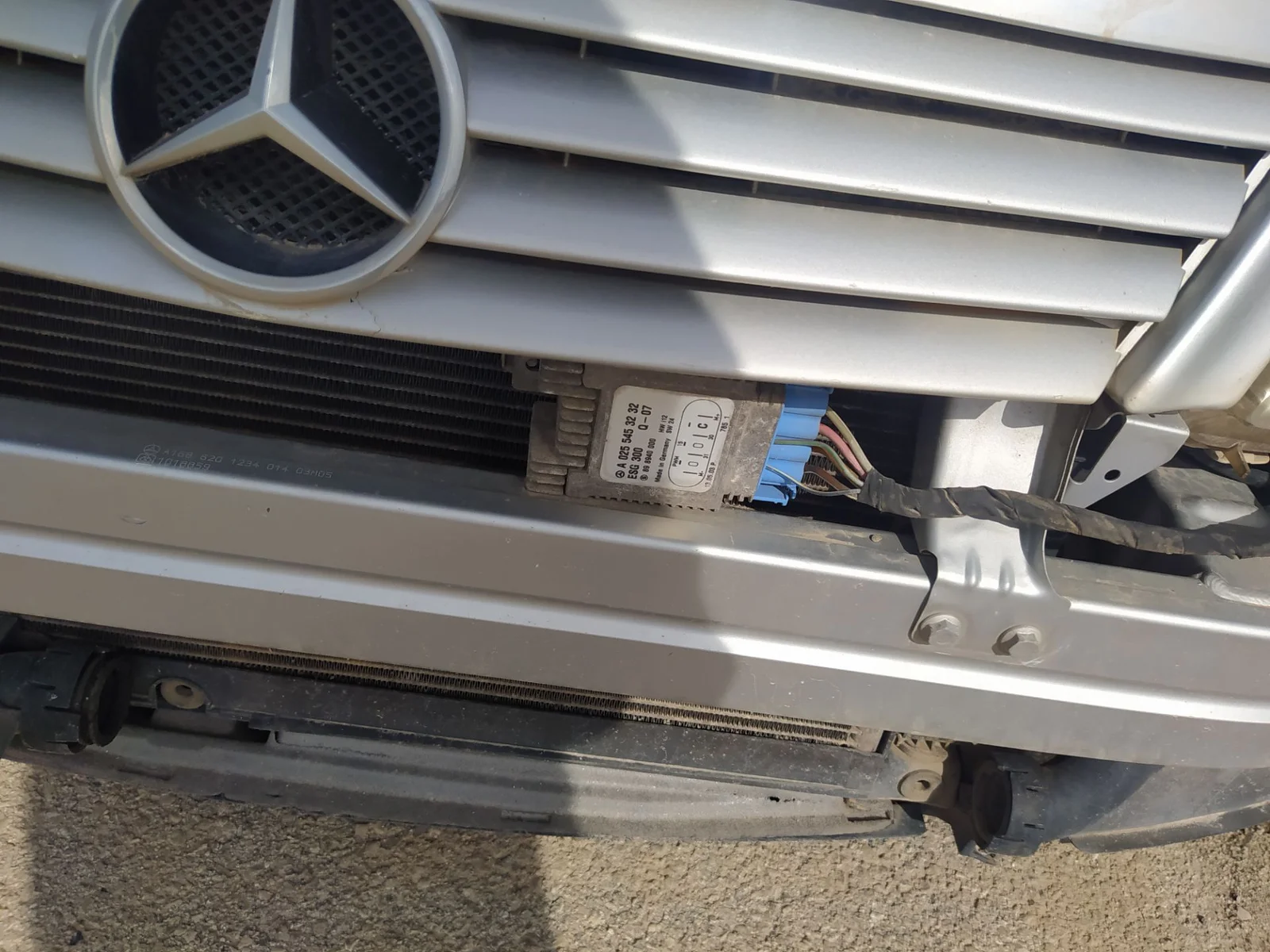Foto de INTERCOOLER MERCEDES-BENZ CLASE A (BM 168) 1.7 CDI Diesel CAT (95 CV / 70 KW) referencia A1685000000
