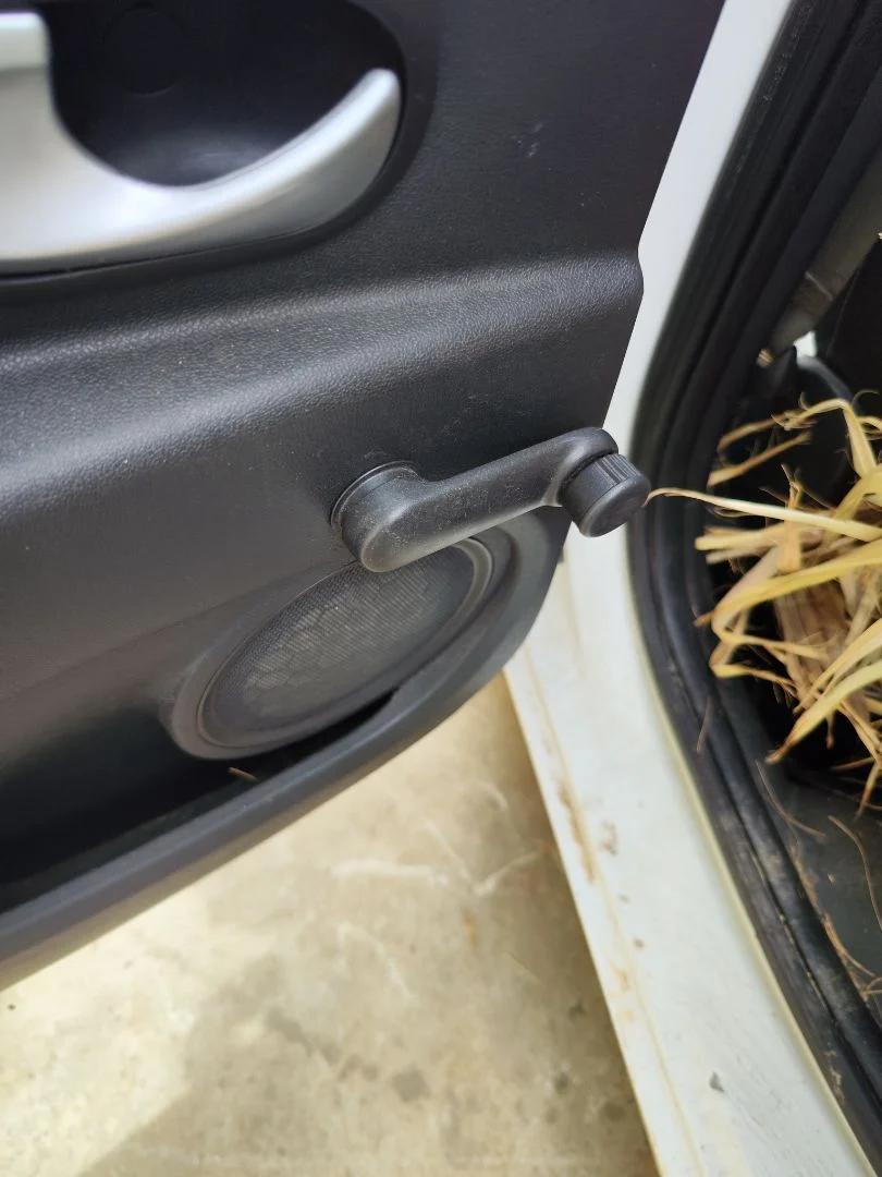 Foto de MANETA ELEVALUNAS TRASERA IZQUIERDA RENAULT CLIO III 1.5 dCi Diesel FAP (75 CV / 55 KW)