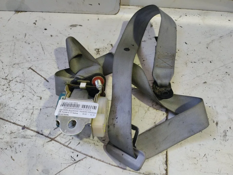 Foto de CINTURON SEGURIDAD TRASERO IZQUIERDO KIA PICANTO (SA) 1.1 CAT (65 CV / 48 KW) referencia 8981007000NL