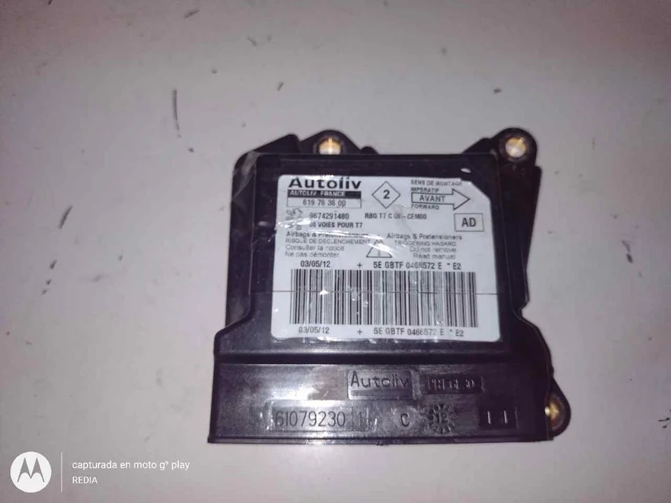 Foto de CENTRALITA AIRBAG PEUGEOT 308 SW 1.6 HDi FAP (112 CV / 82 KW) referencia 9674291480