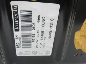 Foto de JUEGO ASIENTOS COMPLETO SEAT LEON (1P1) 1.6 TDI (105 CV / 77 KW) referencia 1K4881105 foto 11