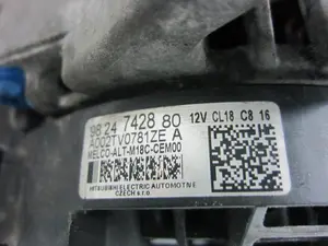 Foto de ALTERNADOR CITROEN BERLINGO FURGÓN referencia 9824742880 foto 2