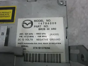 Foto de SISTEMA AUDIO / RADIO CD MAZDA 3 BERLINA (BK) 2.0 Diesel CAT (143 CV / 105 KW) referencia 14794008 foto 2