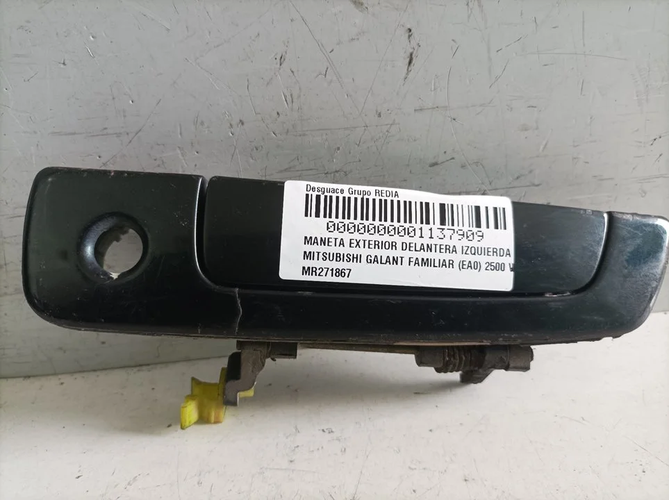 Foto de MANETA EXTERIOR DELANTERA IZQUIERDA MITSUBISHI GALANT FAMILIAR (EA0) 2.5 V6 24V CAT (163 CV / 120 KW) referencia MR271867