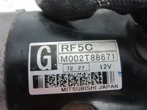 Foto de MOTOR ARRANQUE MAZDA 3 BERLINA (BK) 2.0 Diesel CAT (143 CV / 105 KW) referencia M002T88671 foto 4