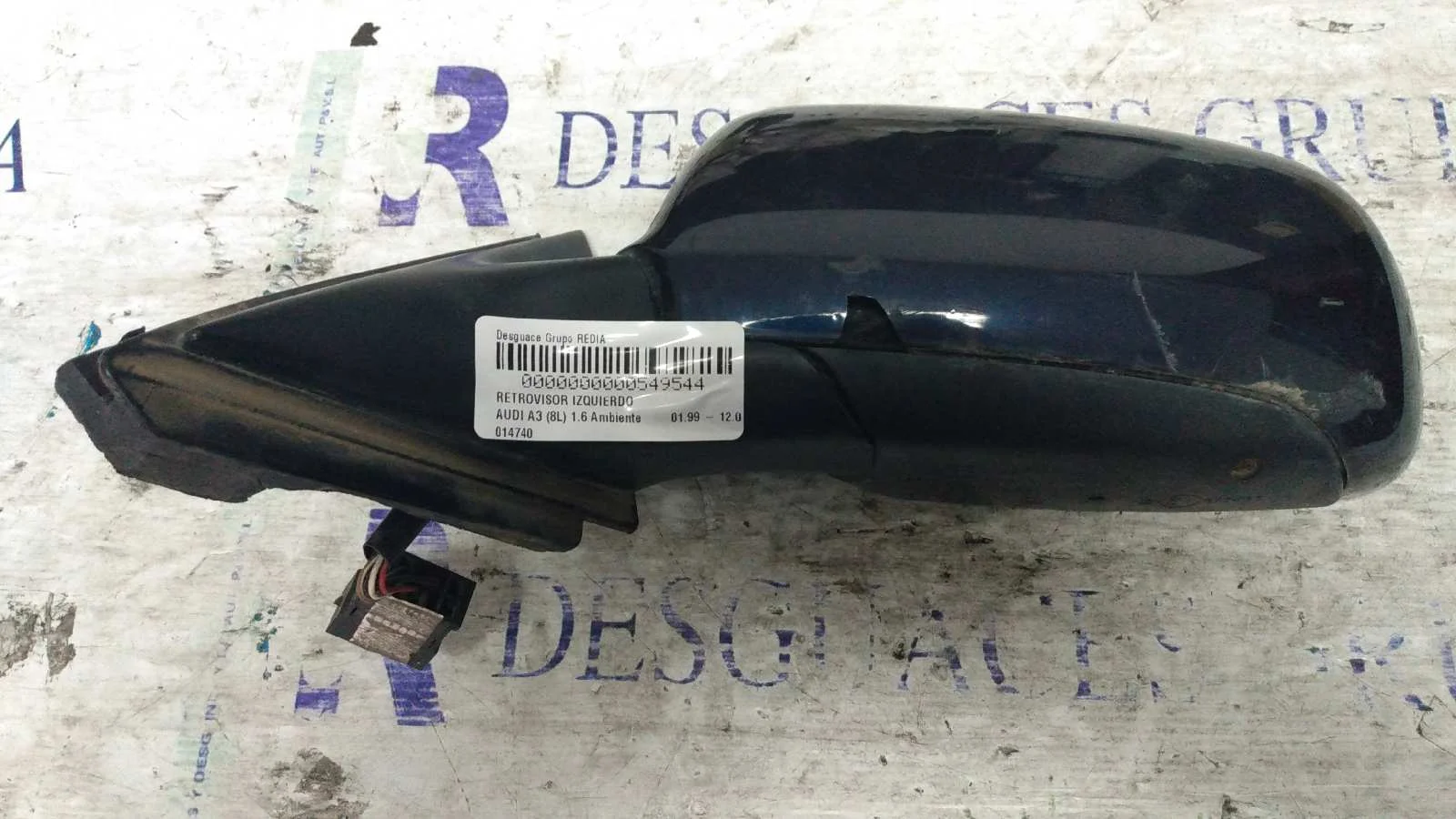 Foto de RETROVISOR IZQUIERDO AUDI A3 (8L) referencia 014740