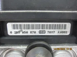 Foto de ABS FIAT II BRAVO (198) 1.9 8V JTD CAT (120 CV / 88 KW) referencia 07013121492 foto 7