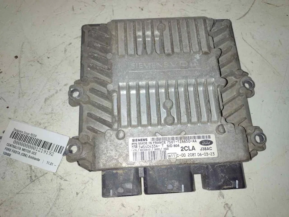 Foto de CENTRALITA MOTOR UCE FORD FIESTA (CBK) 1.4 TDCi CAT (68 CV / 50 KW) referencia 7S6112A650AA