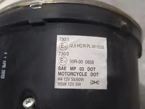 Foto de FARO DELANTERO PIAGGIO (VESPA) X 8 124 cm3 - 11 kW (15 CV / 11 KW) referencia 50R-00 0858 foto 2