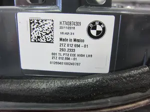Foto de PILOTO TRASERO IZQUIERDO INTERIOR BMW SERIE X3 (G01) 3.0 24V Turbodiesel (265 CV / 195 KW) referencia 2TZ012694 foto 3
