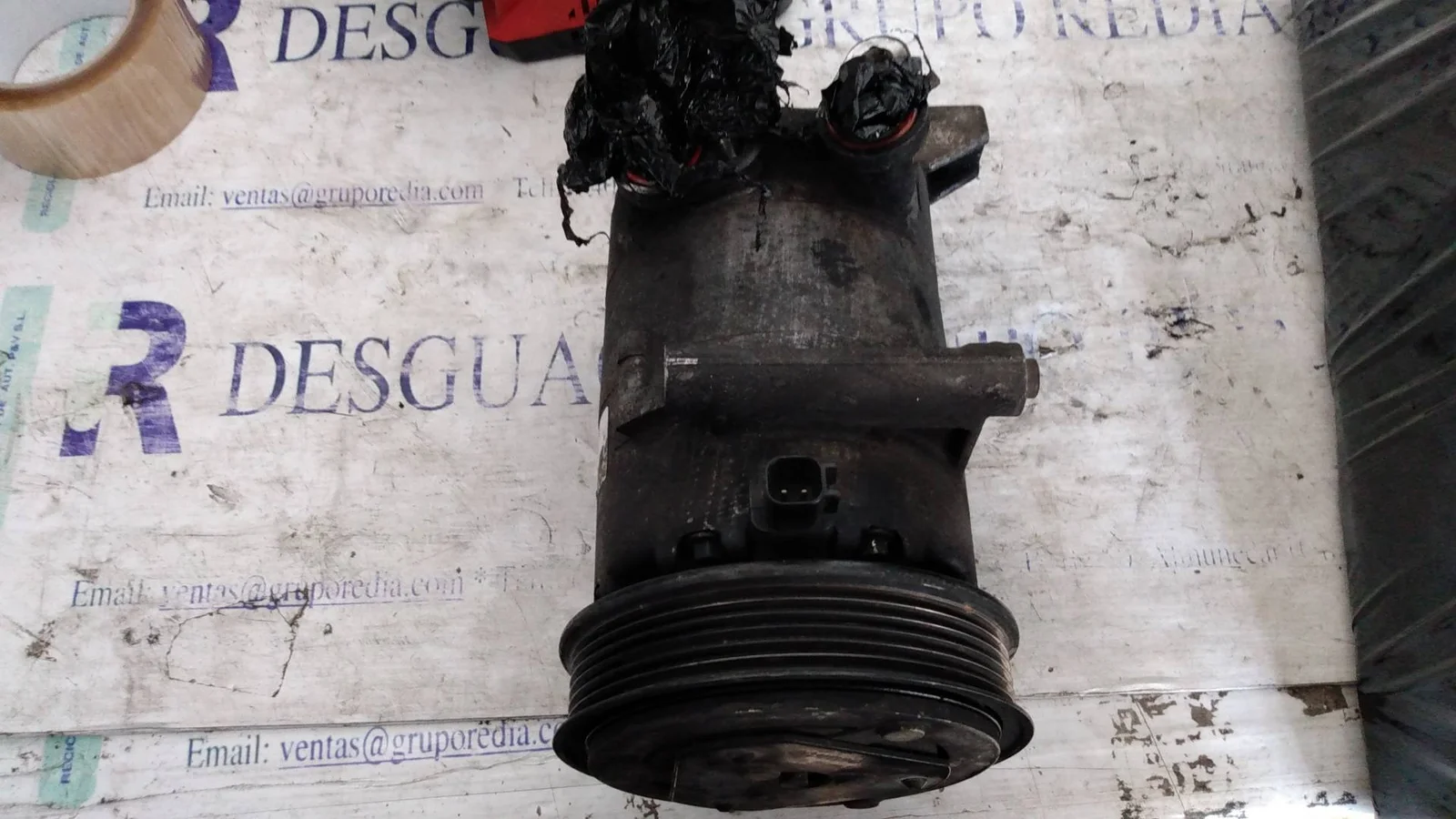 Foto de COMPRESOR AIRE ACONDICIONADO PEUGEOT BOXER (230) FURGÓN ACRISTALADO BAT.2850MM () referencia 6C1H19D786AA