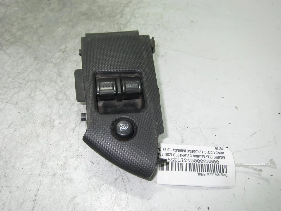 Foto de MANDO ELEVALUNAS DELANTERO IZQUIERDO HONDA CIVIC AERODECK (MB/MC) 1.6 CAT (D 16 B 2) (116 CV / 85 KW) referencia 35750S6AG010