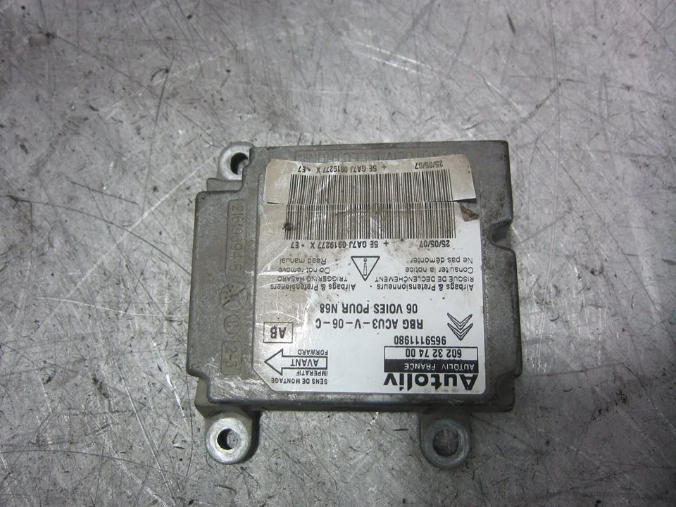 Foto de CENTRALITA AIRBAG CITROEN XSARA PICASSO 1.6 16V HDi (90 CV / 66 KW) referencia 9659111980