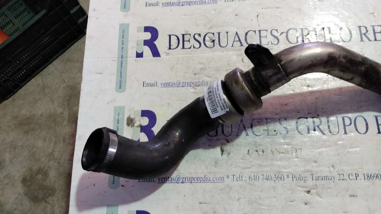 Foto de MANGUERAS INTERCOOLER RENAULT MEGANE II BERLINA 5P referencia 8200185556