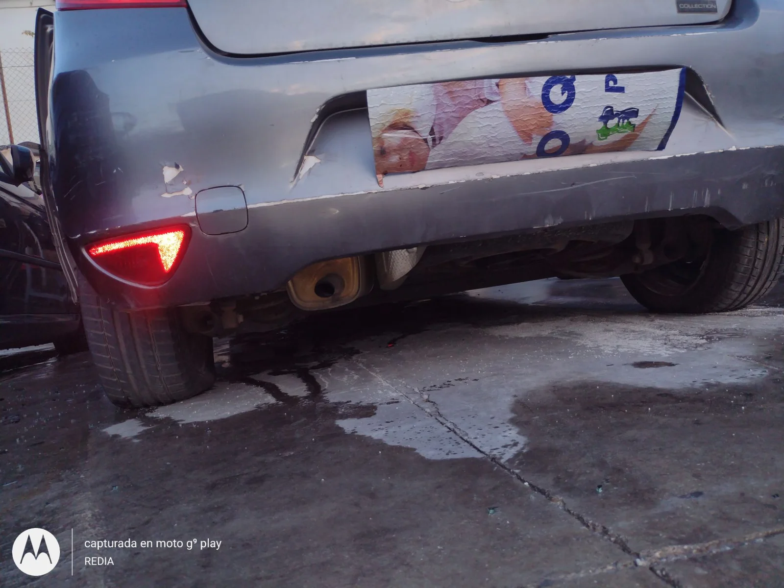 Foto de REFUERZO PARAGOLPES TRASERO RENAULT CLIO III 1.2 16V (75 CV / 55 KW)