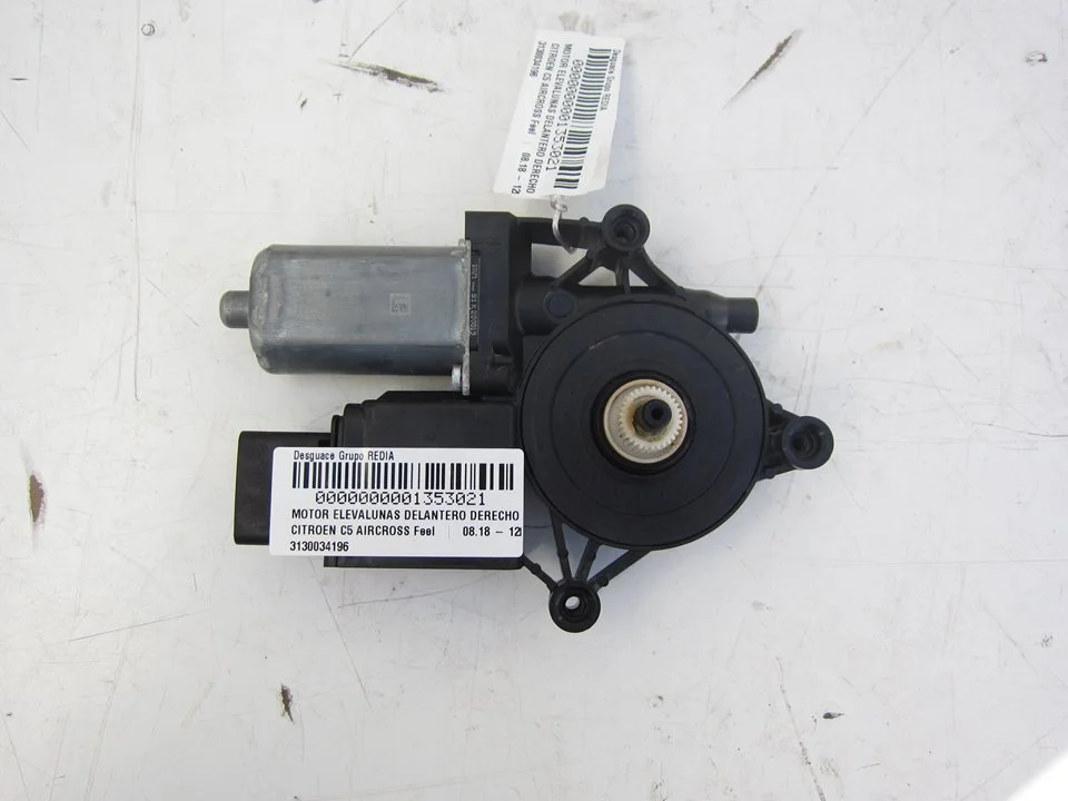 Foto de MOTOR ELEVALUNAS DELANTERO DERECHO CITROEN C5 AIRCROSS 1.2 12V e-THP / PureTech (131 CV / 96 KW) referencia 3130034196