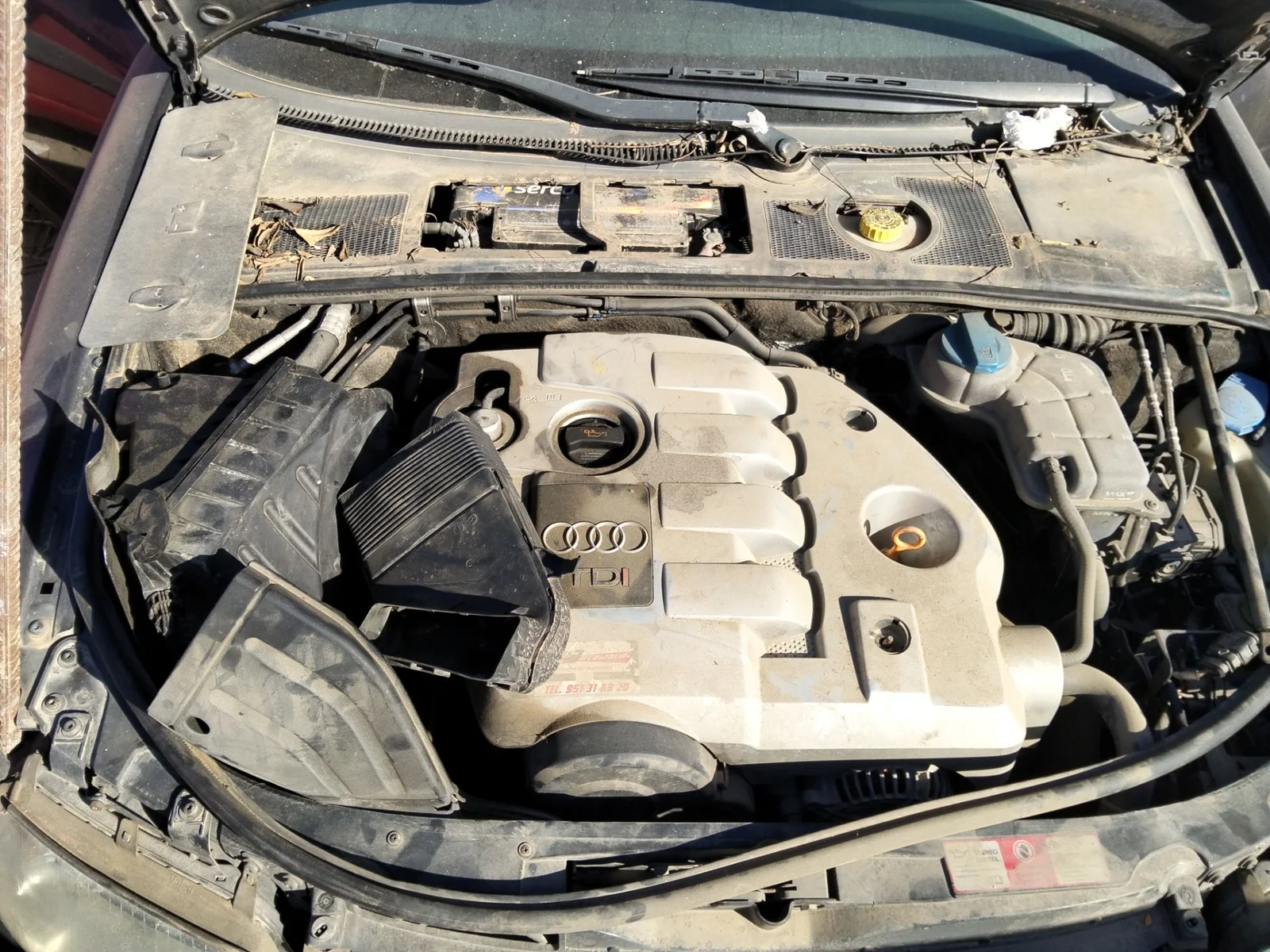 Foto de CAJA CAMBIOS AUDI A4 BERLINA (8E) 1.9 TDI (131 CV / 96 KW) referencia 012300060BV