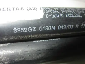 Foto de AMORTIGUADORES MALETERO / PORTON PEUGEOT 306 3/5 PT. / 4 PT. (S2) 1.6 CAT (101 CV / 74 KW) referencia 3259GZ0190N foto 2