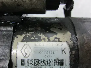 Foto de MOTOR ARRANQUE RENAULT CLIO II FASE II (B/CB0) 1.5 dCi Diesel (68 CV / 50 KW) referencia 8200227092 foto 2