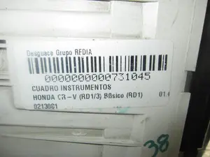 Foto de CUADRO INSTRUMENTOS HONDA CR-V (RD1/3) 2.0 16V CAT (147 CV / 108 KW) referencia 0213081 foto 4