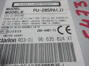 Foto de SISTEMA AUDIO / RADIO CD CITROEN BERLINGO 1.6 16V HDi (90 CV / 66 KW) referencia 96635824XT foto 4