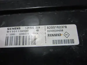 Foto de CENTRALITA MOTOR UCE RENAULT CLIO II FASE II (B/CB0) 1.2 (58 CV / 43 KW) referencia 8200162378 foto 2