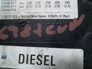 Foto de TAPA EXTERIOR COMBUSTIBLE OPEL VECTRA C BERLINA 2.0 DTI (101 CV / 74 KW) referencia 341869019 foto 3