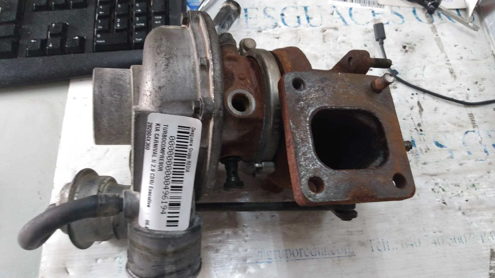 Foto de TURBOCOMPRESOR KIA CARNIVAL II (FL) referencia 282004X300