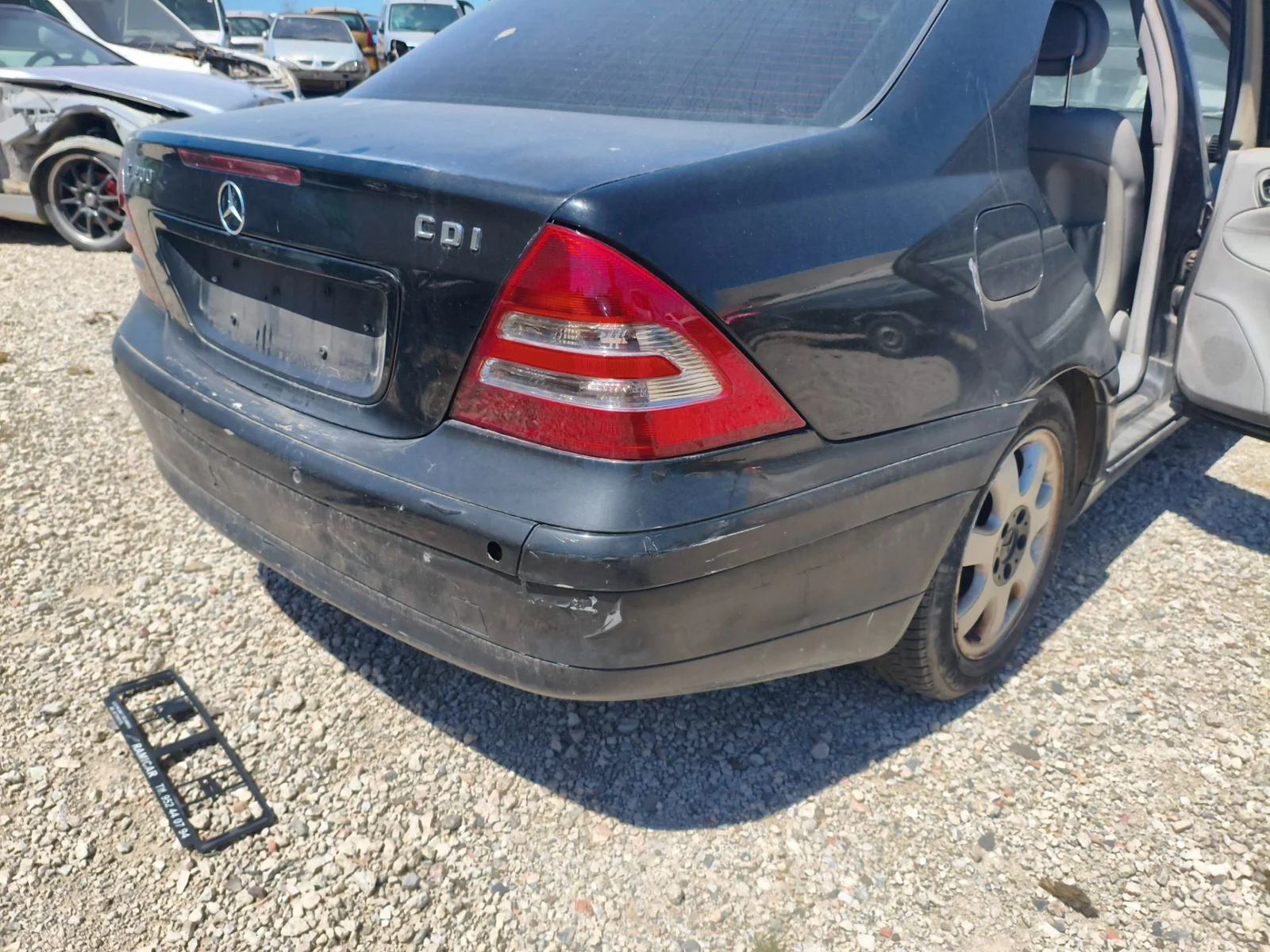 Foto de PARAGOLPES TRASERO MERCEDES-BENZ CLASE C (BM 203) BERLINA 2.2 CDI CAT (116 CV / 85 KW)