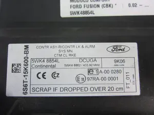 Foto de MODULO CONFORT FORD FUSION (CBK) referencia 5WK48854L foto 4