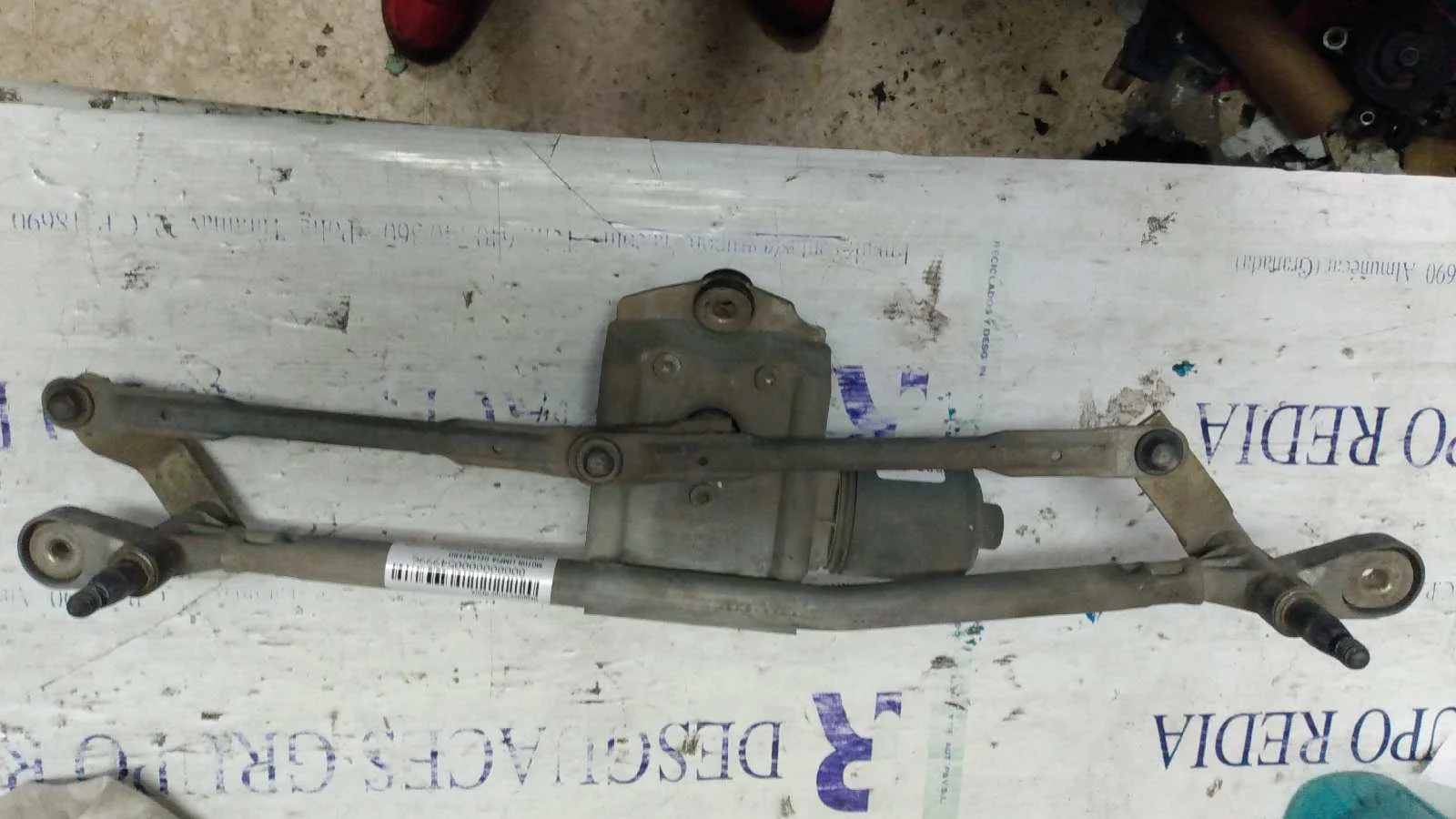 Foto de MOTOR LIMPIA DELANTERO CITROEN C5 BERLINA referencia 3397020508